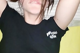 I record with the mobile as my drunken girlfriend runs