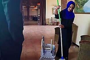 ARABS EXPOSED - Poor Janitor Gets Extra Money From Boss In Exchange For Sex