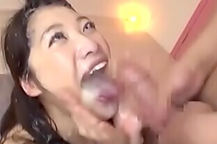 cumshot - exploding sperm enjoying a lot on asian girl