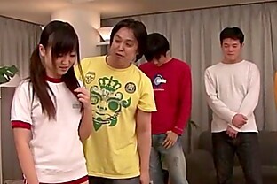 Asian Ryo Asaka sure loves fucking in group