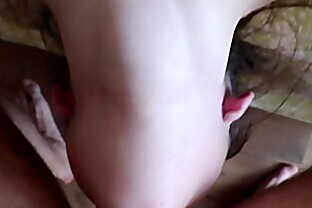 Tiny Teen Gets THROAT BULGED & Facefucked POV - Deepthroat Blowjob Oral