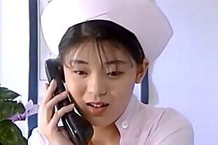 Eri Ueno nurse is fucked on hospital bed