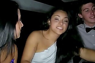Limo driver destroys Katies virgin pussy on his top