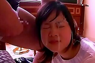 Asian teens getting facial compilation - part II  15 min