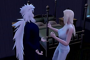 Shippuden Cap 6- Otra vez el pervertido acosa a tsunade lograr follarsela sin que nadie se enter sunade le hace un buen ora luego le dice quiero anal 11 min