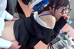 Japanese Teen Babe With Tiny Ass & Tits Fucked At Job Interview - Tae Kurumi 37 min