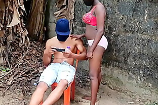 American male model relaxing gets to fuck a sweet black ebony babe with nice tits 2021 new outdoor 10 min
